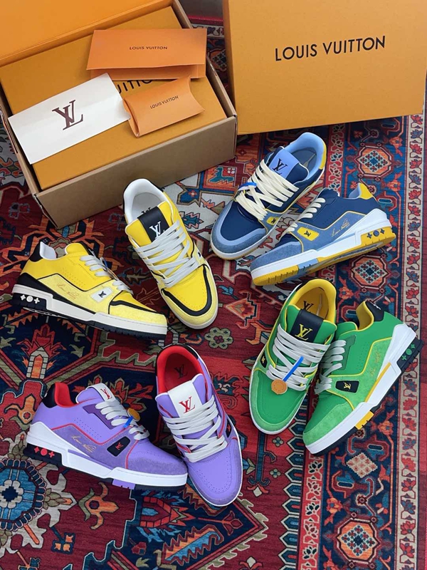 ルイヴィトン靴全体デザイン